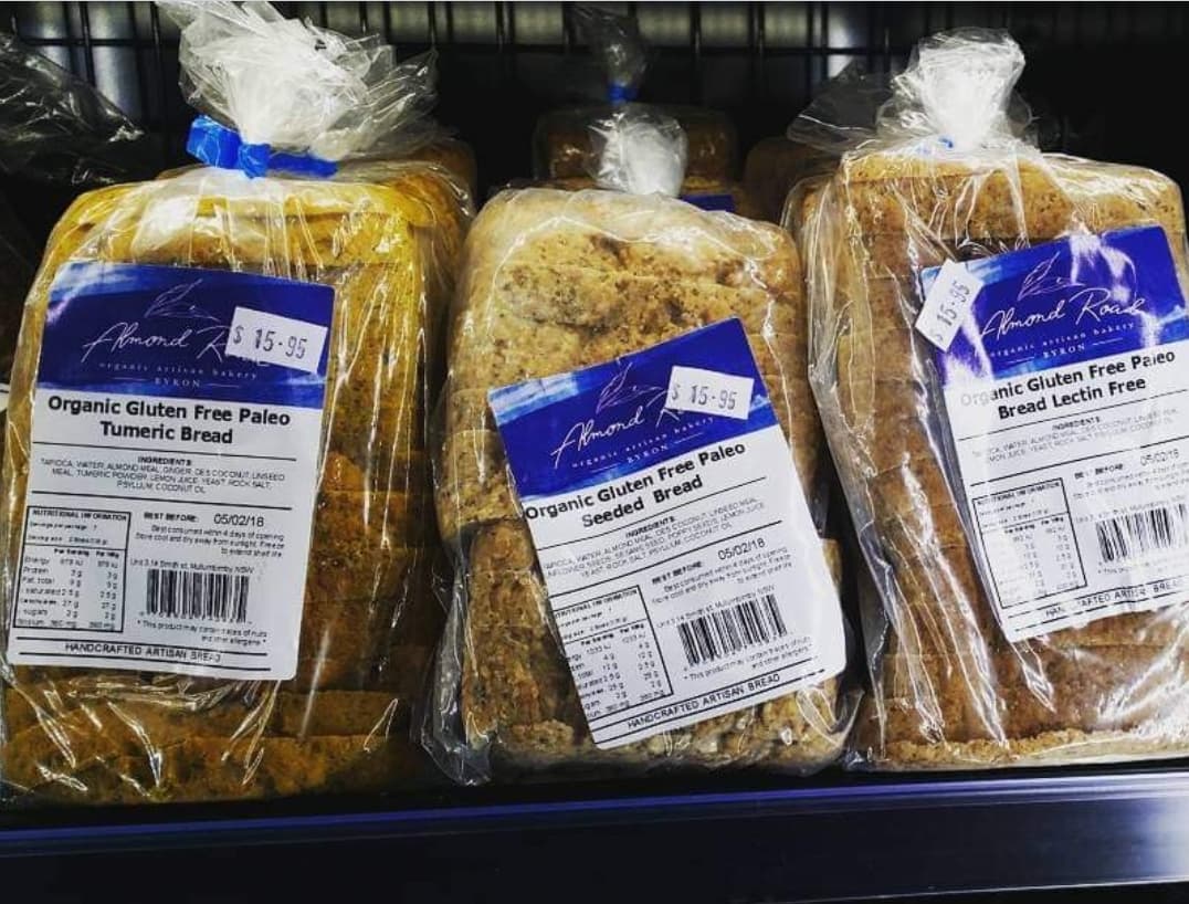 Almond Road - Gluten Free Artisan Bakery — Mullumbimby, Byron Bay