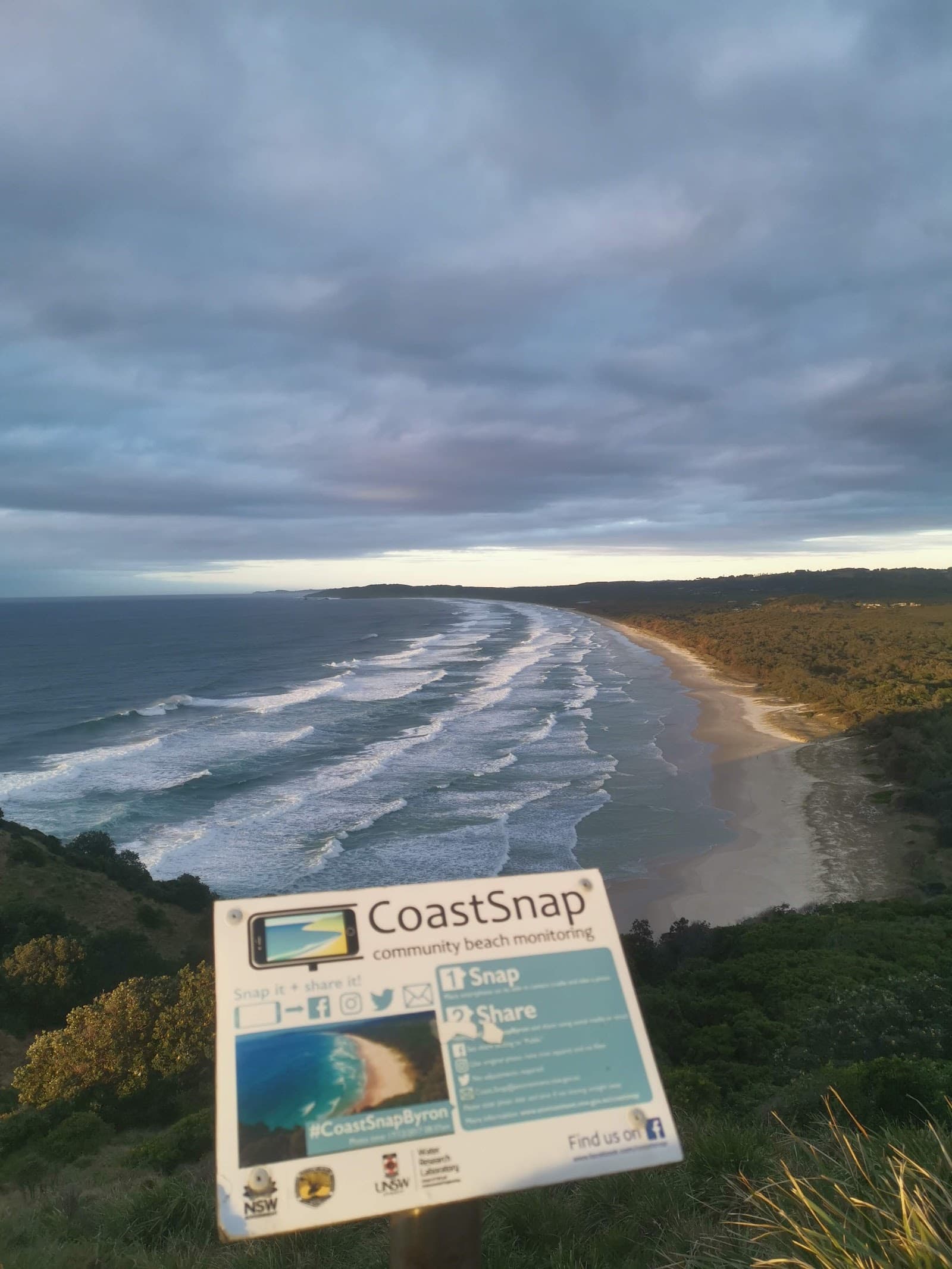 CoastSnap Byron Community Beach Monitoring — Ocean Shores, Byron Bay