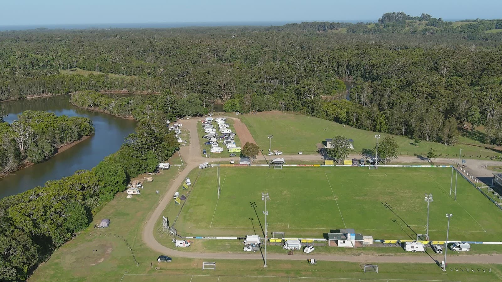 Mullumbimby Rugby League Football Club & Caravan Park — Mullumbimby, Byron Bay